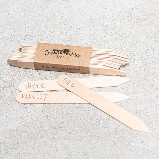 Garden Labels (Set of 20) | Wood